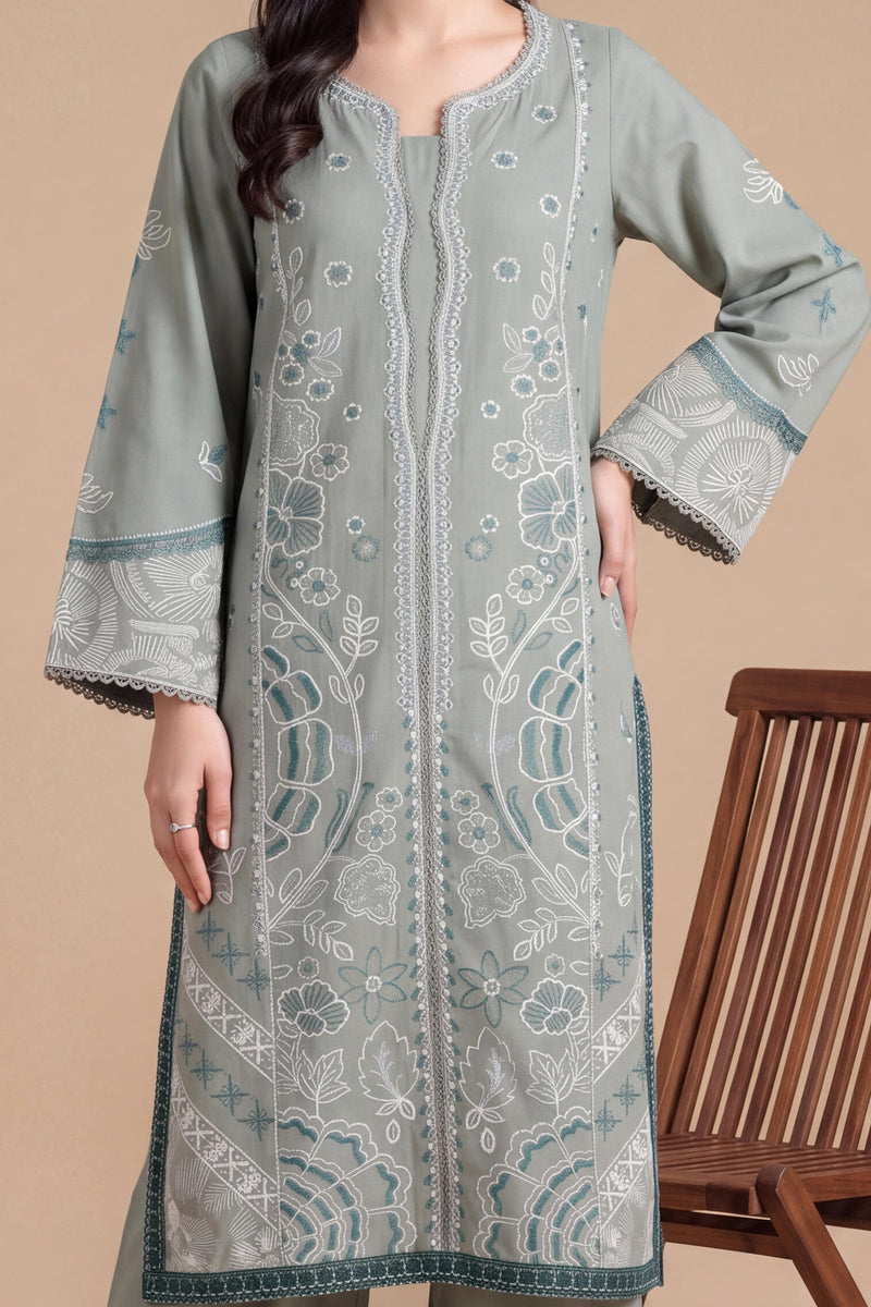 KHADDAR | EMBROIDERED