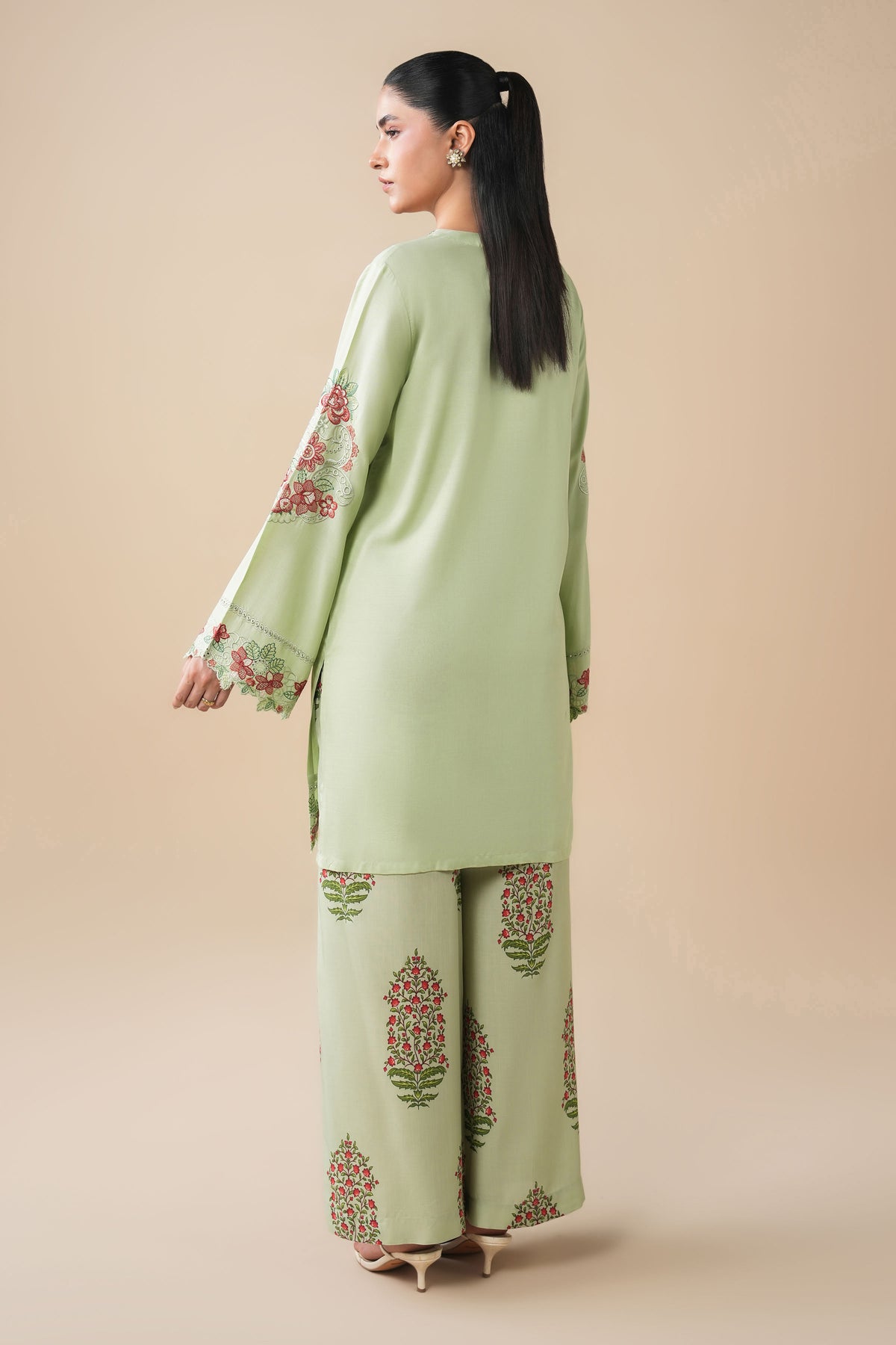 RAW SILK | EMBROIDERED