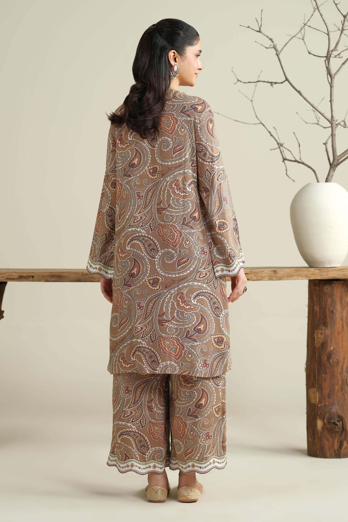 RAW SILK | EMBROIDERED