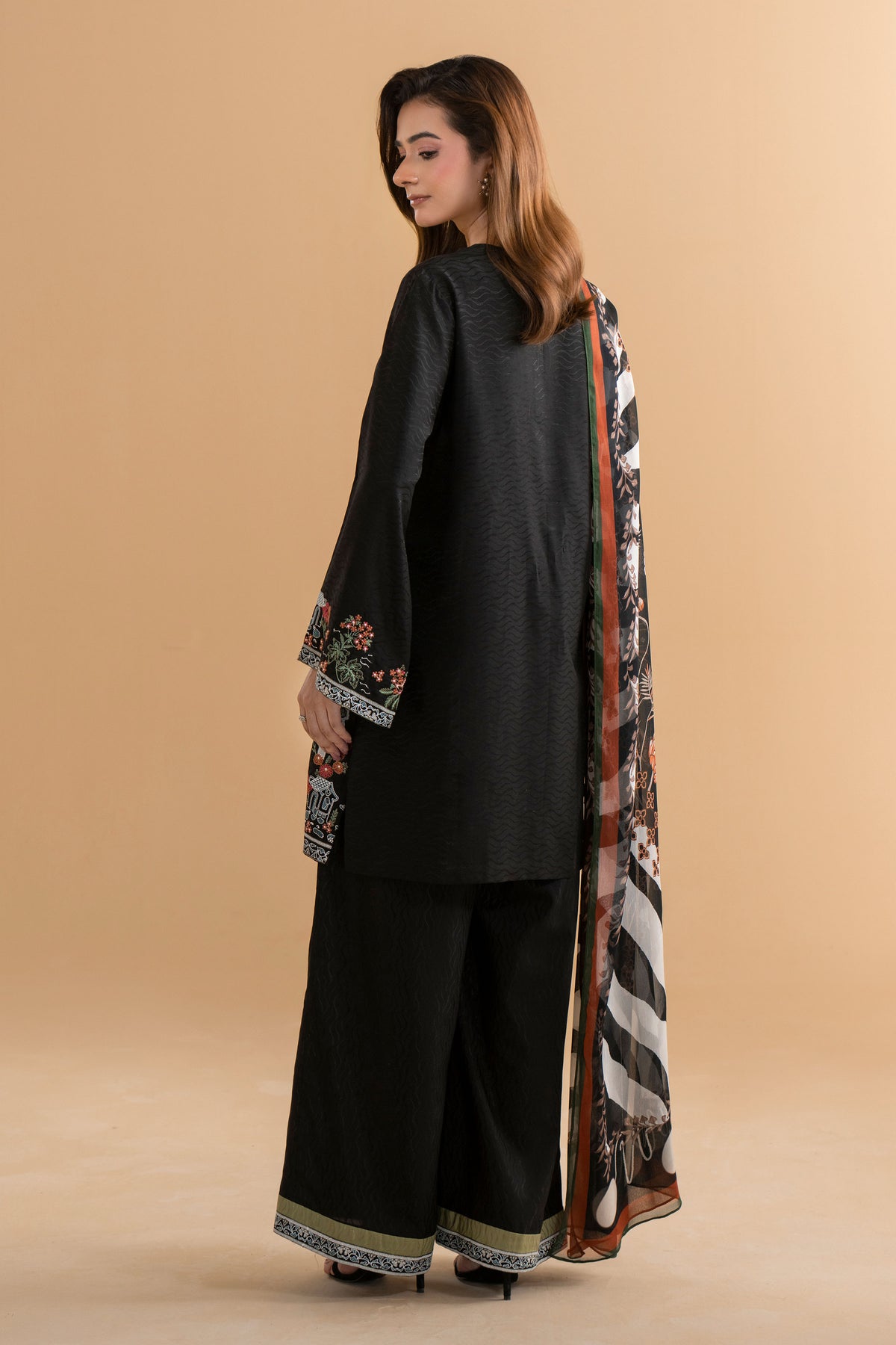SELF JACQUARD | EMBROIDERED