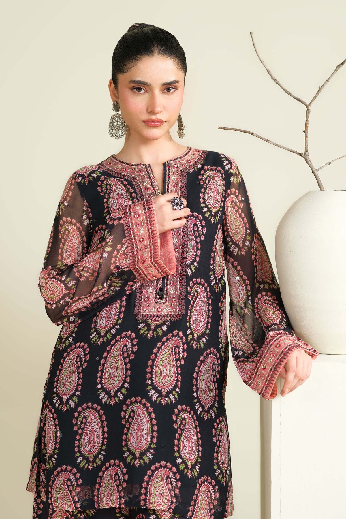 CHIFFON | EMBROIDERED