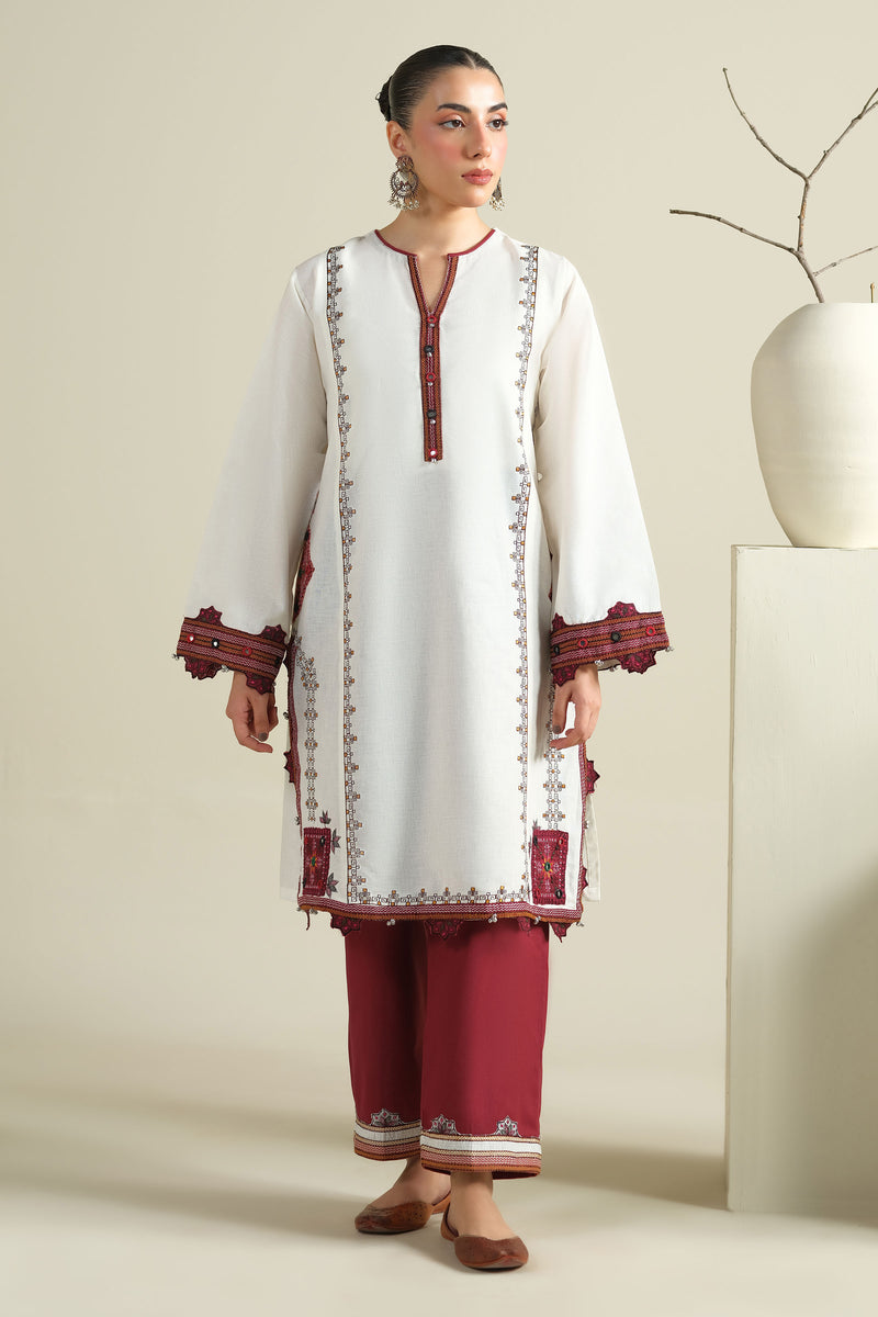 KHADDAR | EMBROIDERED