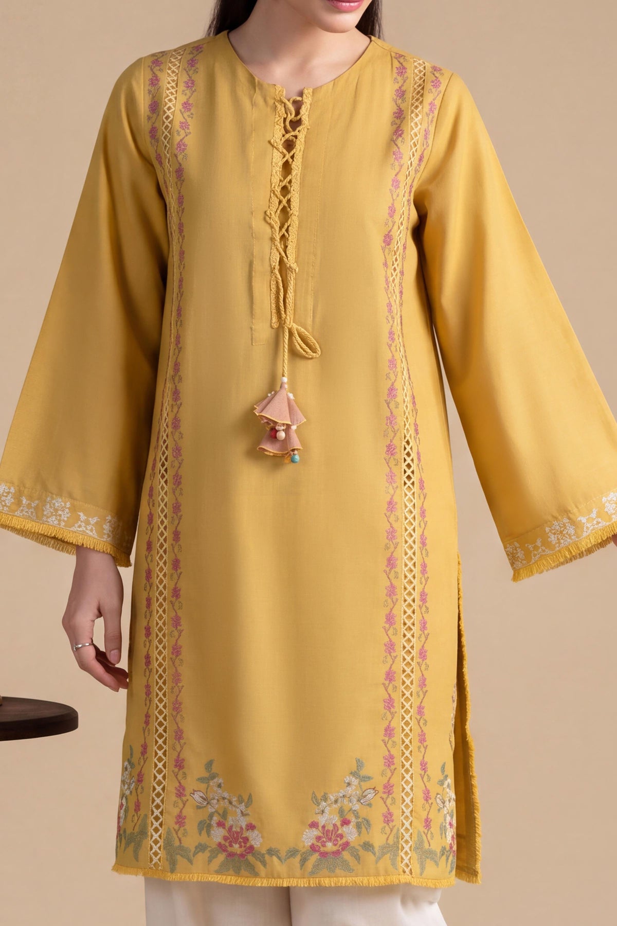 CROSS HATCH | EMBROIDERED
