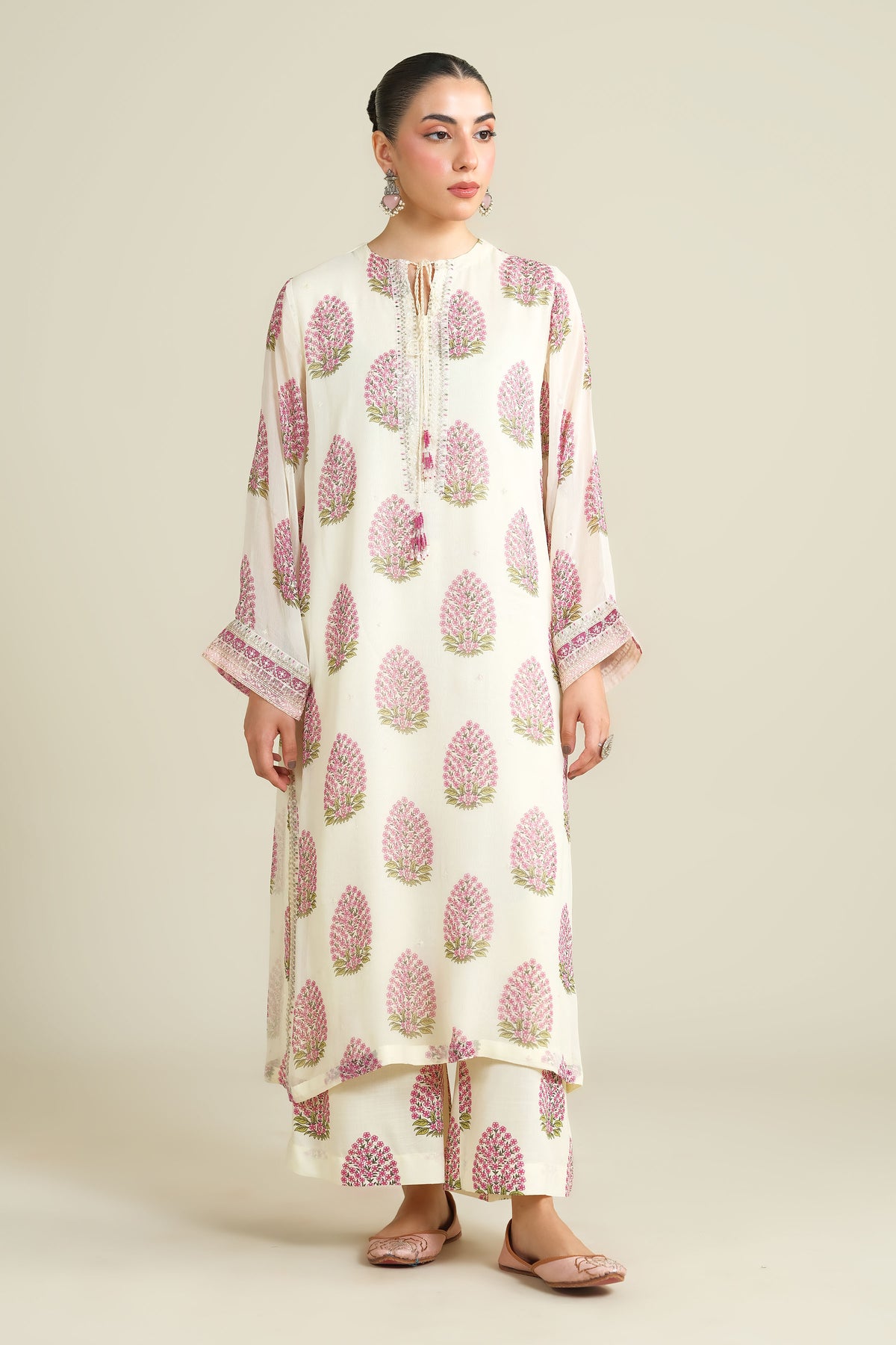 PK CHIFFON | EMBROIDERED
