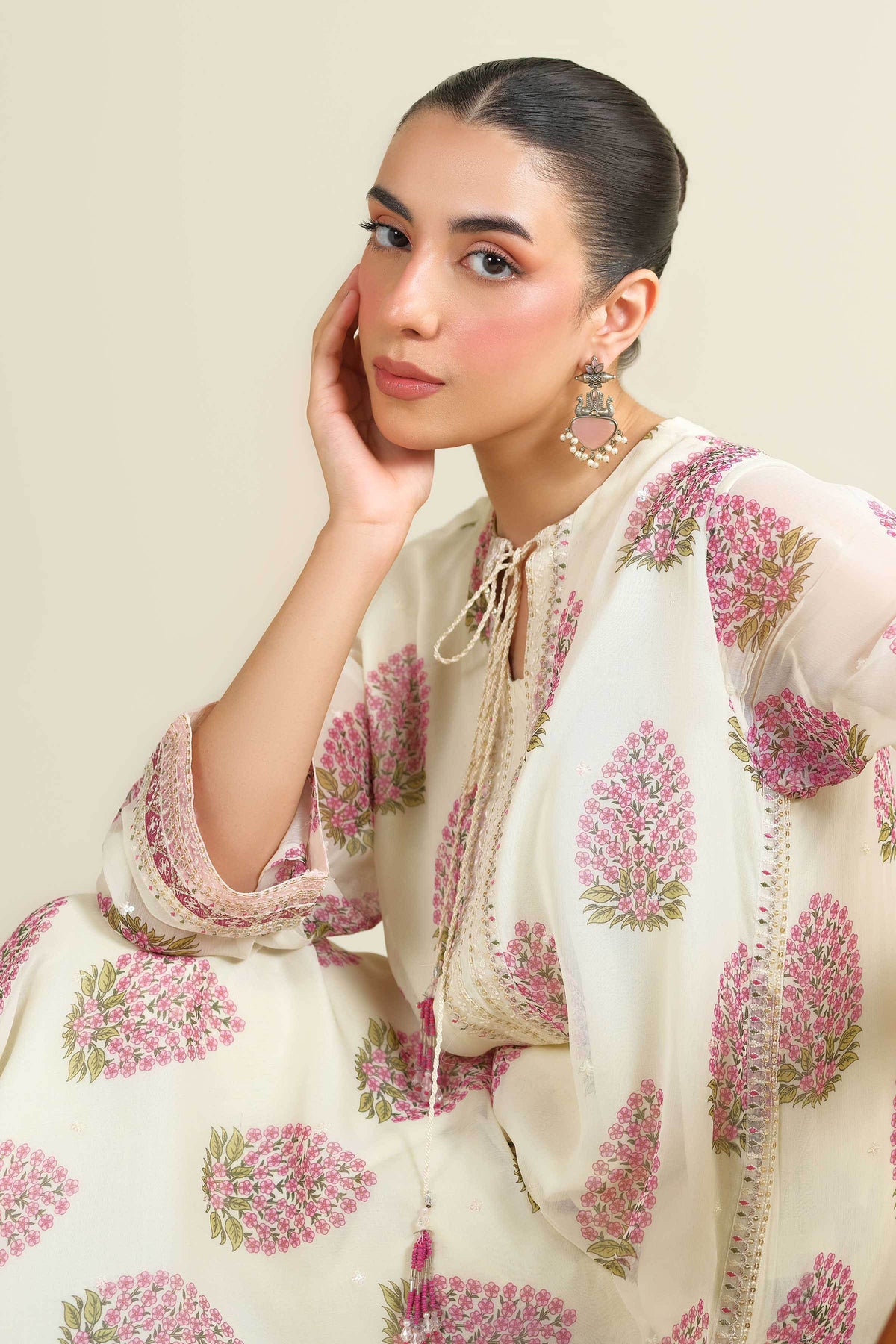 PK CHIFFON | EMBROIDERED