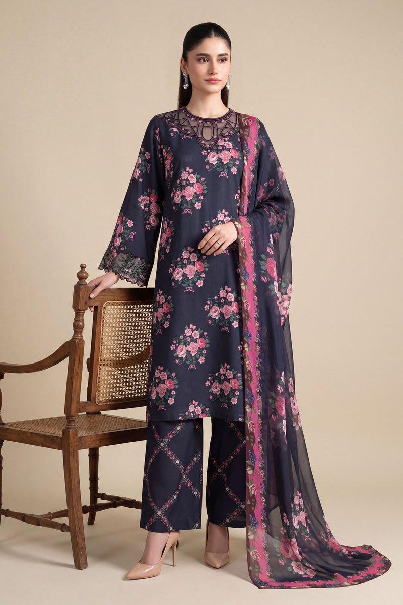 RAW SILK | EMBROIDERED