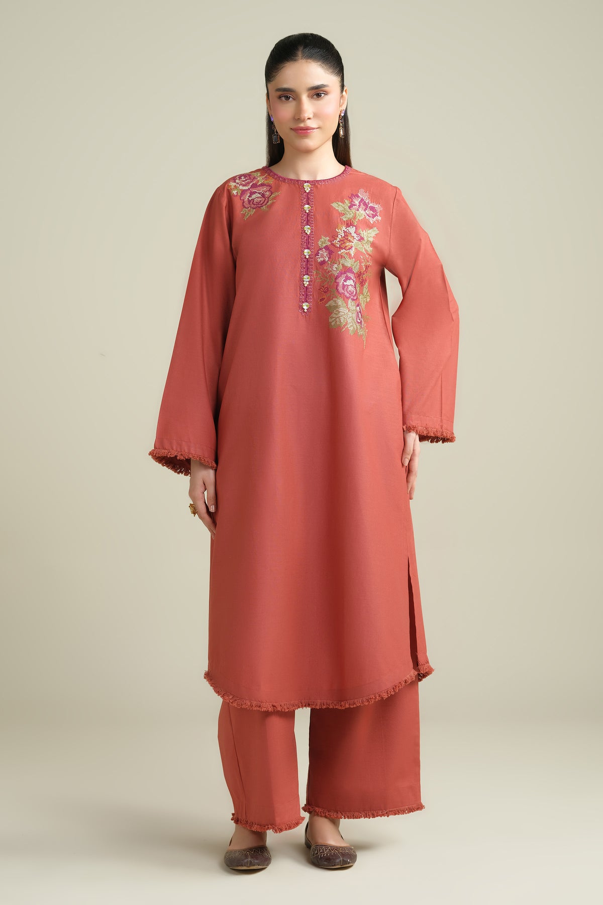 CROSS HATCH | EMBROIDERED