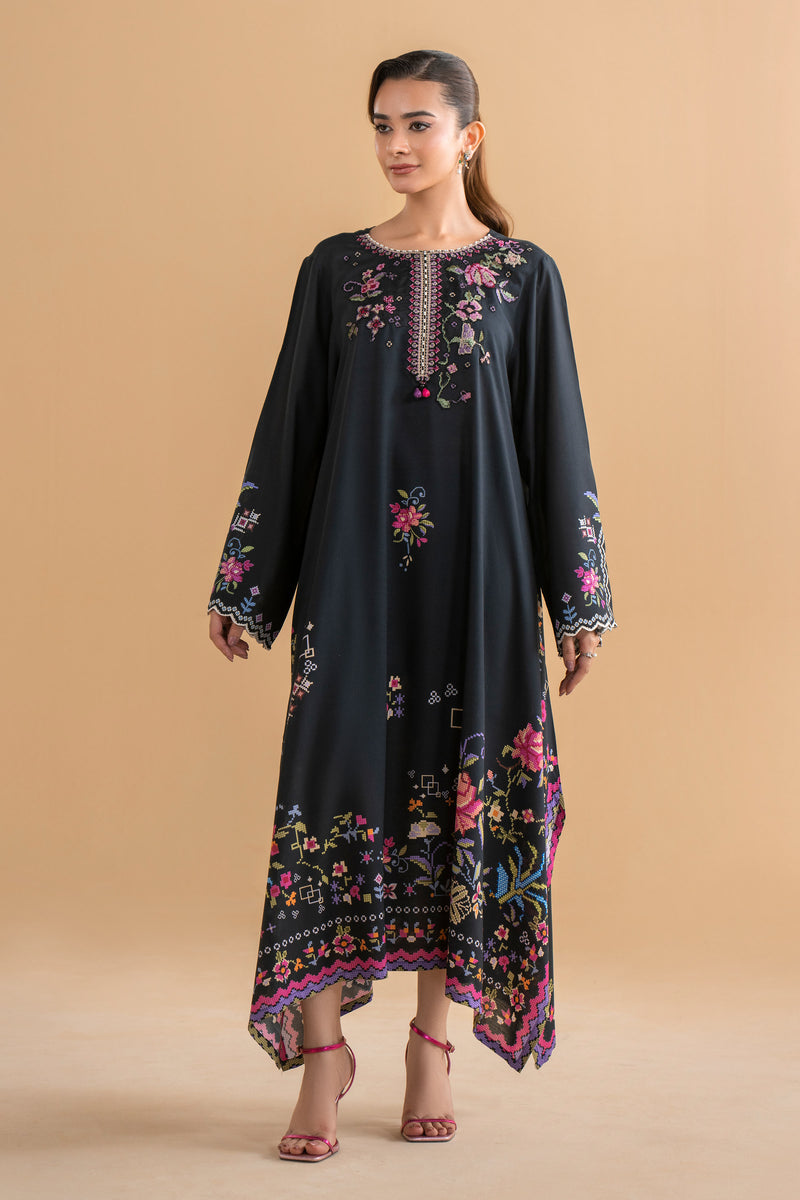 RAW SILK | EMBROIDERED