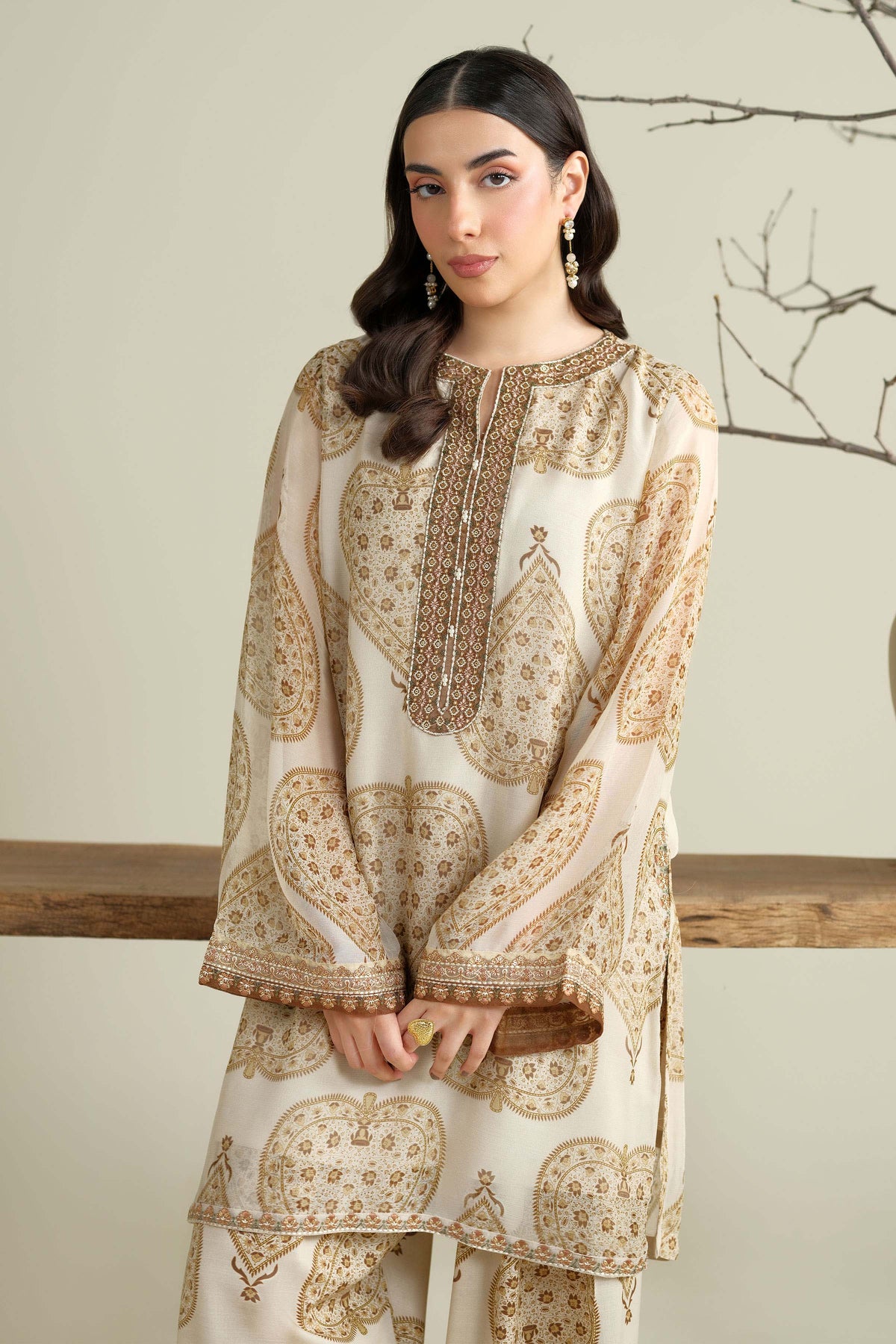 CHIFFON | EMBROIDERED