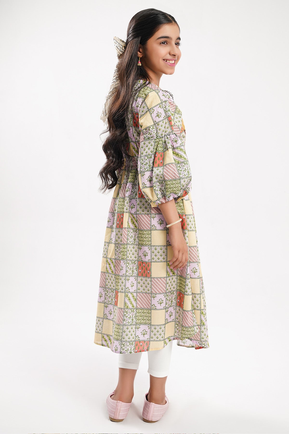 Printed Tier Dress - LCP13126