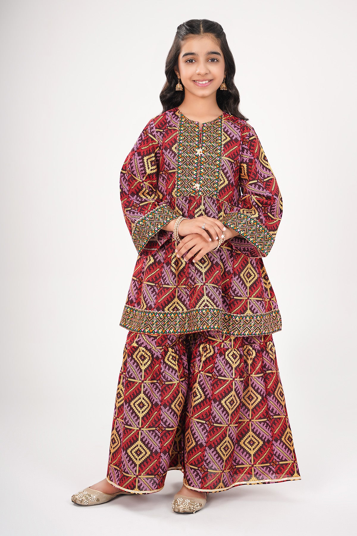 Sabiha 2 Piece Suit - LCP614425 - Shop Now at Leisure Club