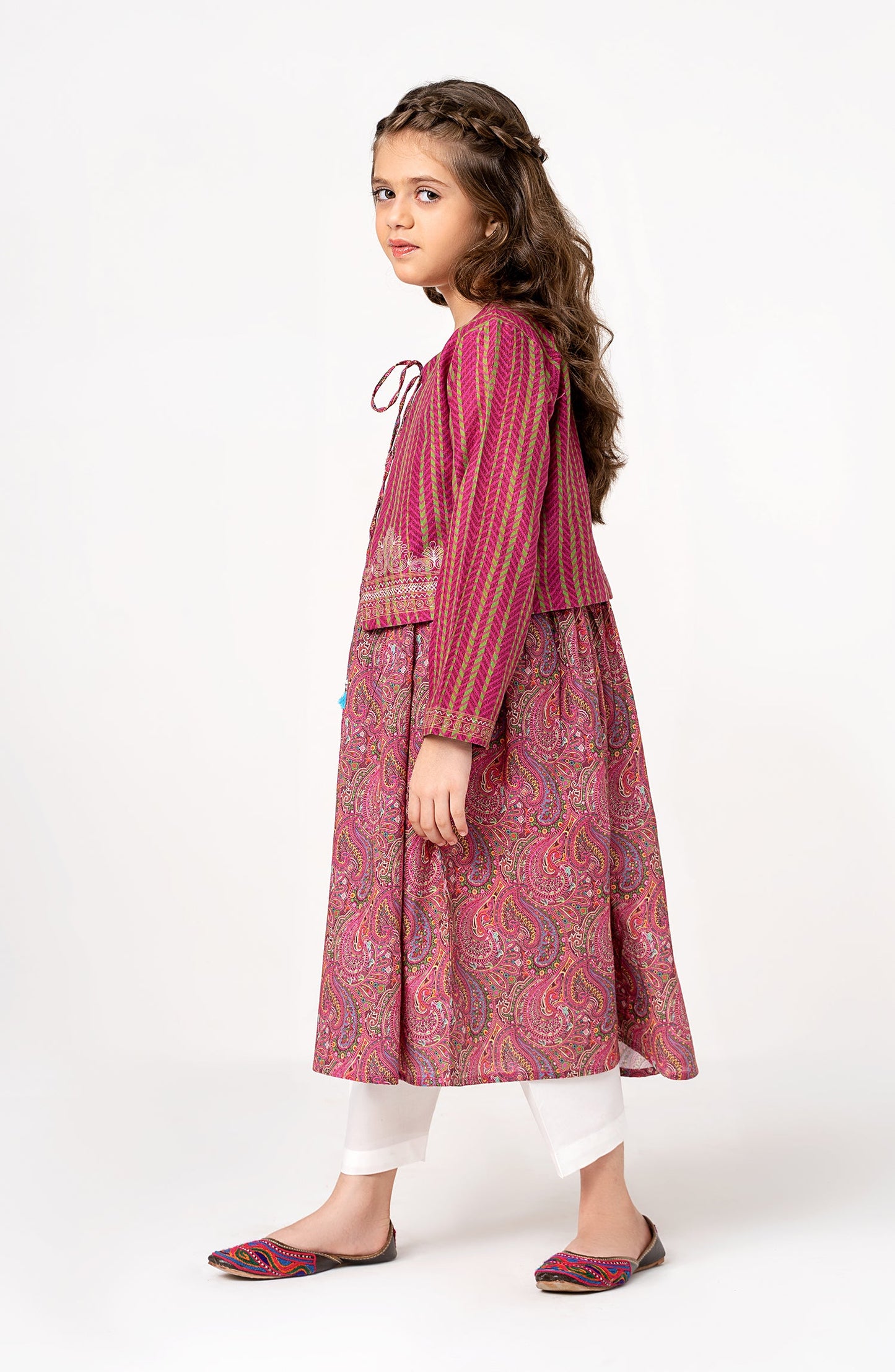 Paisley Dress With Koti