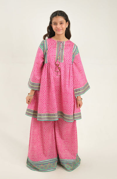 Girl Chunari 2 Piece Suit