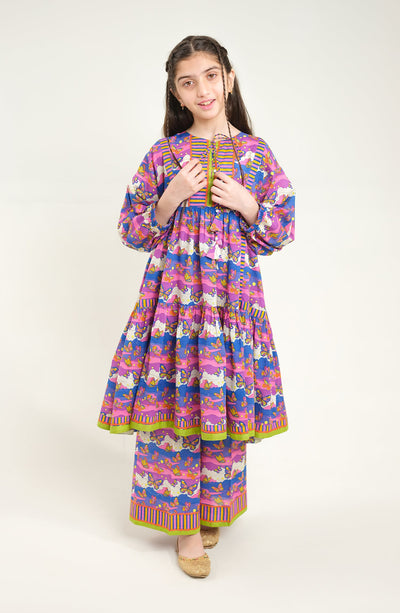 Girl Butterfly Bonanza 2 Piece Suit