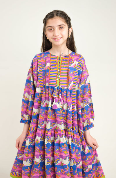 Girl Butterfly Bonanza 2 Piece Suit