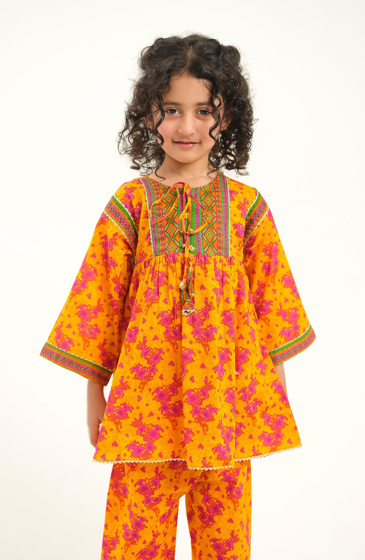 Baby Girls Marigold 2 Piece Suit-LCP721125IF