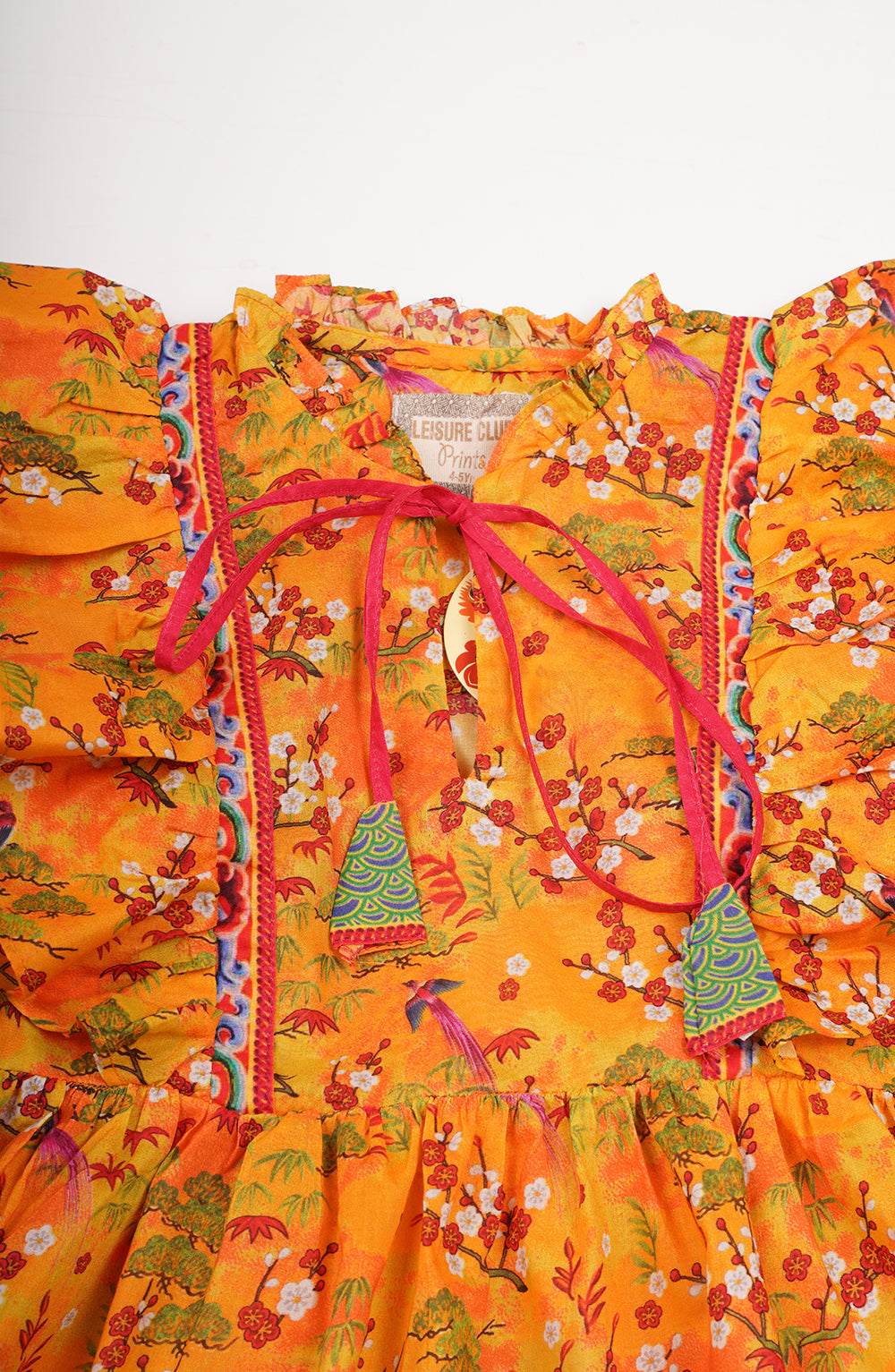 Girls Chinese Garden 2 Piece Suit