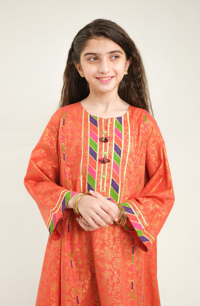 Girl Purple Sapphire 2 Piece Suit