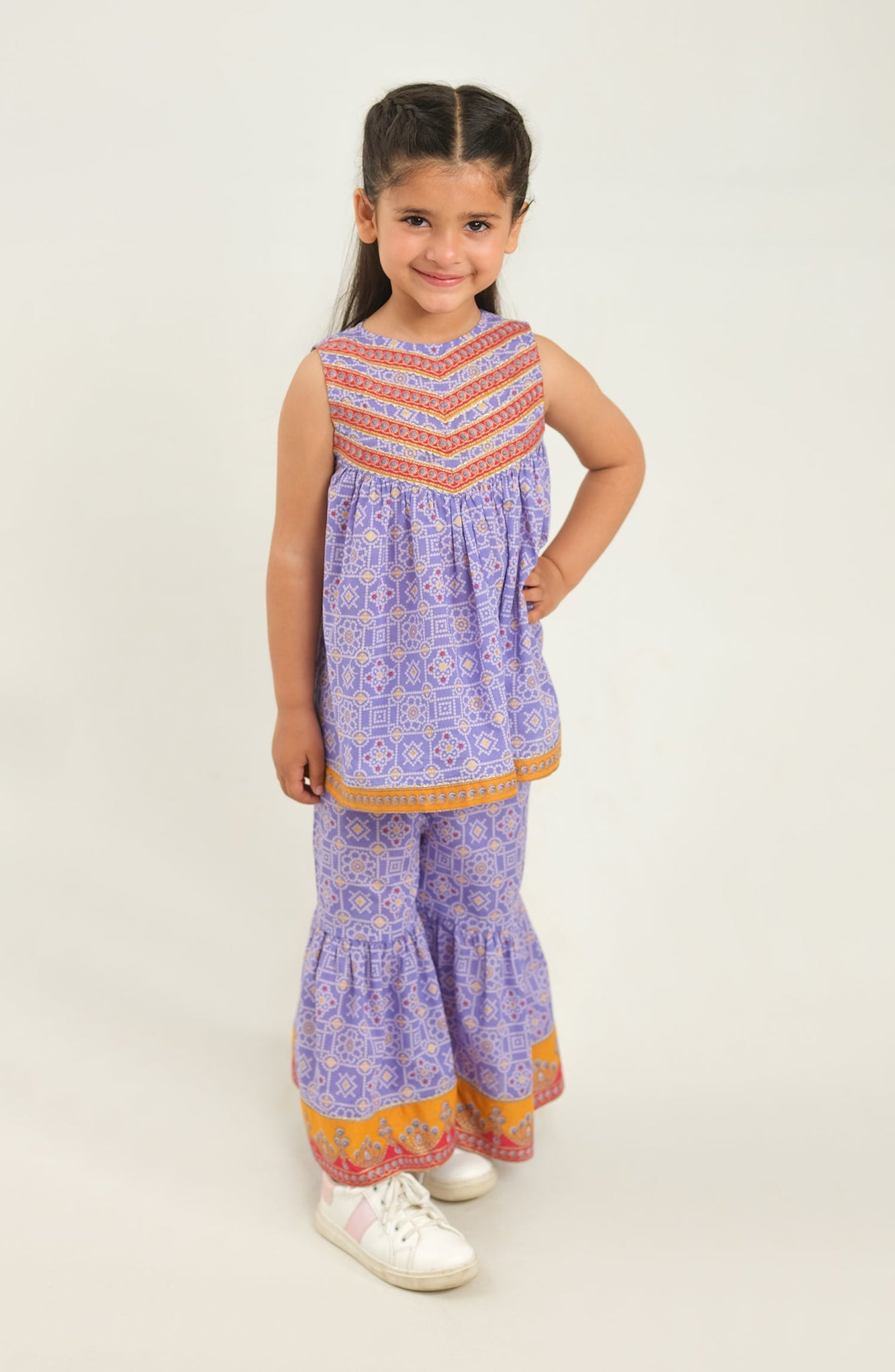 Baby Girls Meherbano 2 Piece Suit-LCP740125IF