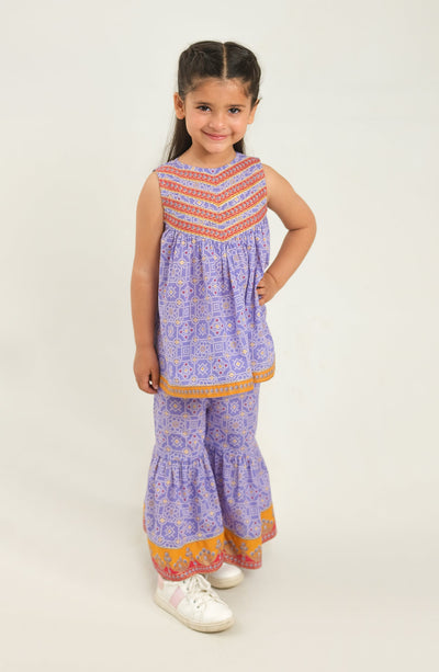 Girls Mehar bano 2 Piece Suit