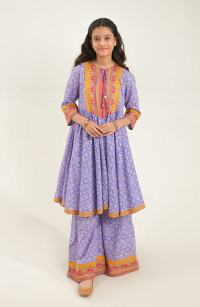 Girl Meher bano 2 Piece Suit