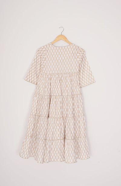 Girl Golden Pearl 2 Piece Suit