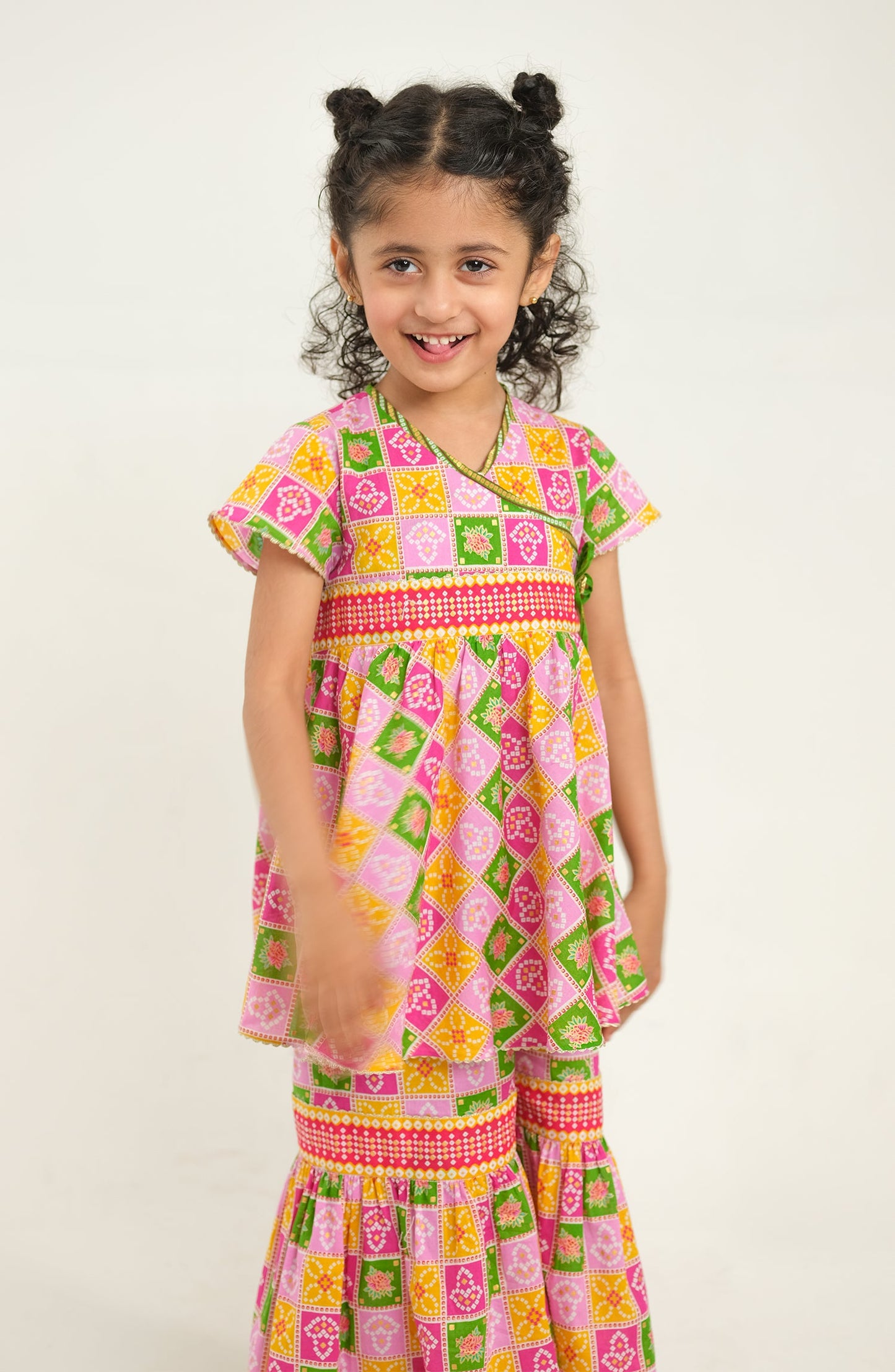 Baby Girls Chuhari 2 Piece Suit-LCP743125IF