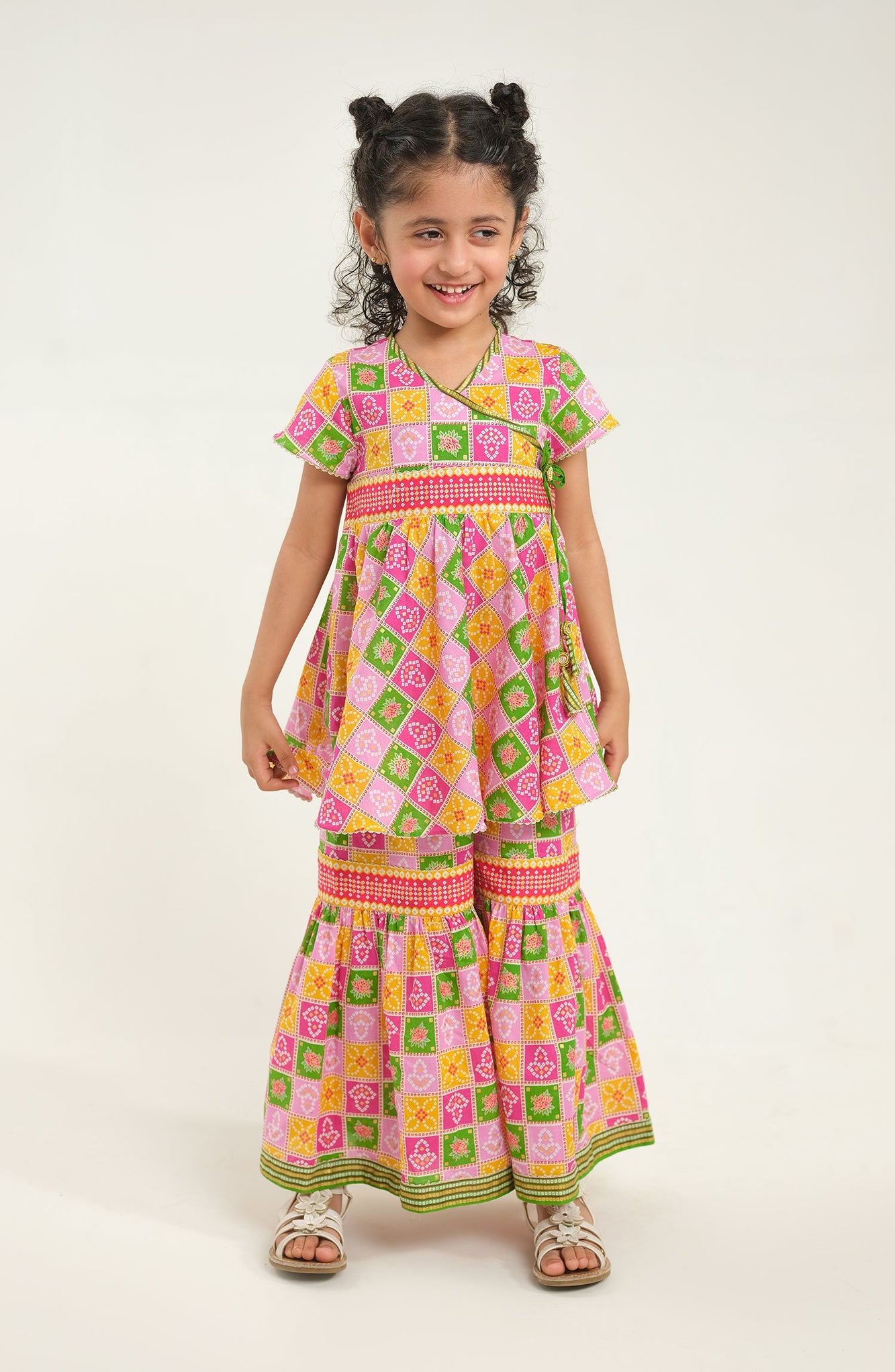 Baby Girls Chuhari 2 Piece Suit-LCP743125IF