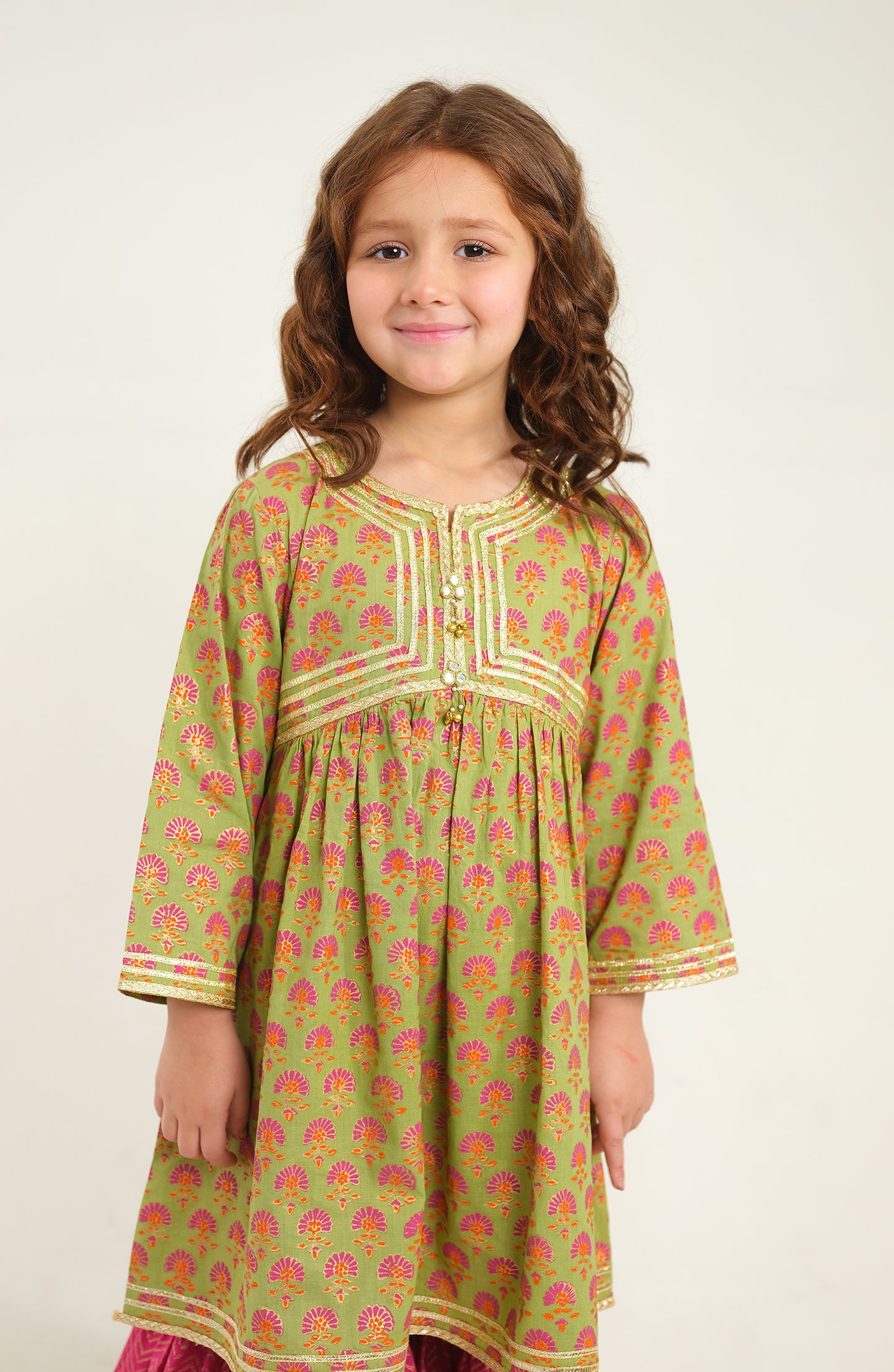 Girls Noor Bano 2 Piece Suit