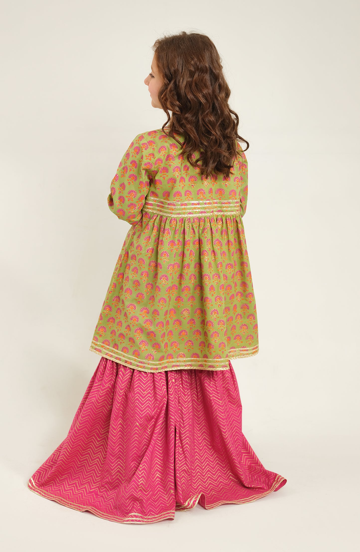 Girls Noor Bano 2 Piece Suit