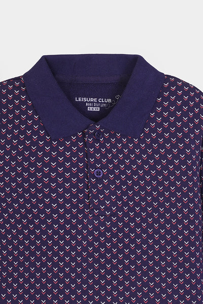Printed Polo - LCPB 11 - Shop Now at Leisure Club