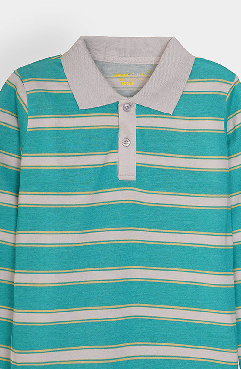 Striper Polo - LCPB 6 - Shop Now at Leisure Club