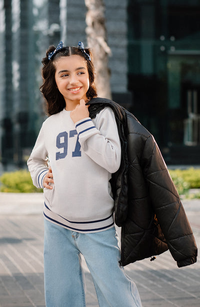 Printed Sweatshirt - LCTSG 1 - Shop Now at Leisure Club