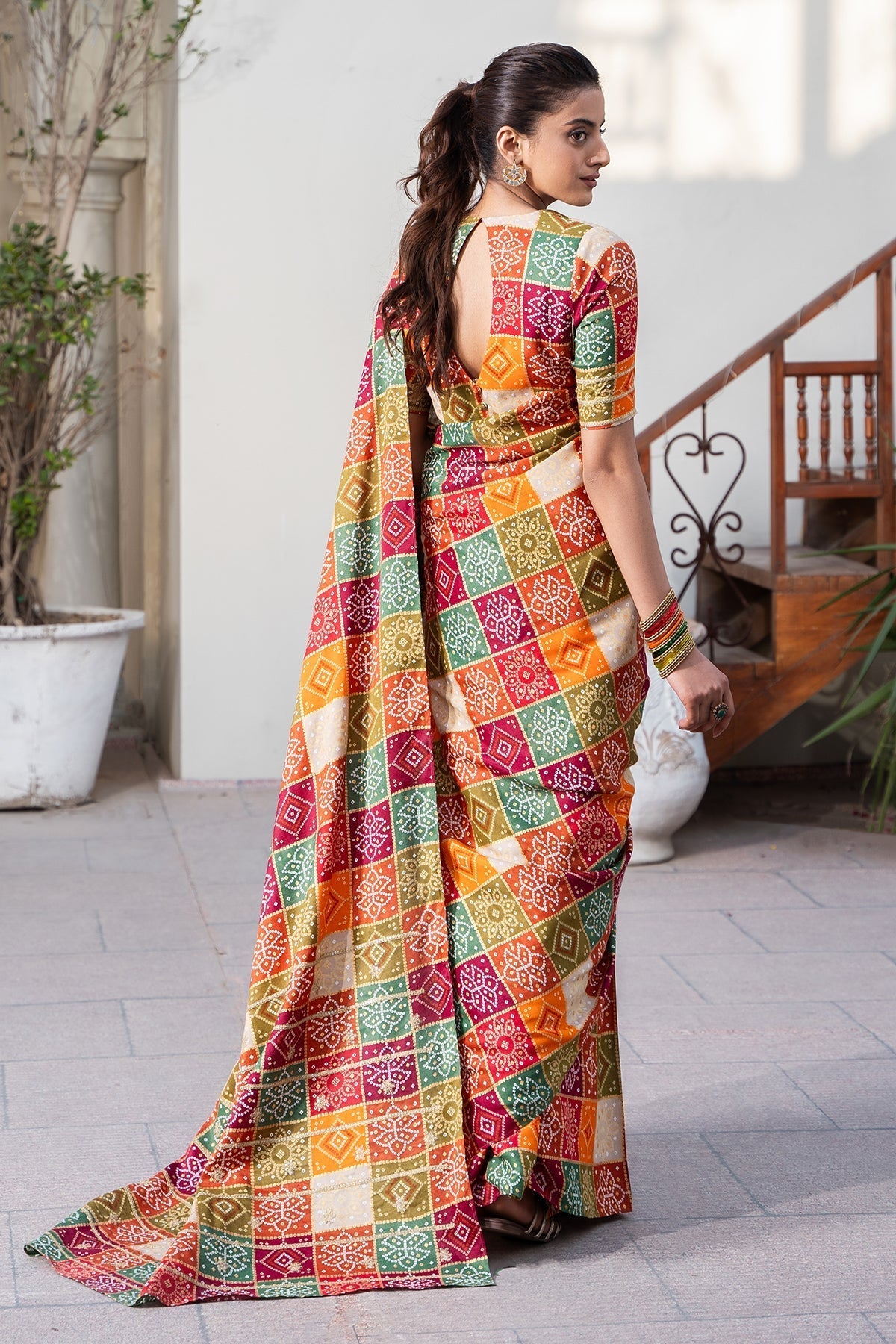 3 Piece Duplex Silk Suit
