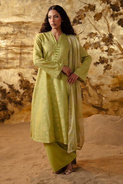 3 Piece - Dyed Jacquard Suit - MC1616 - Shop Now at Kayseria