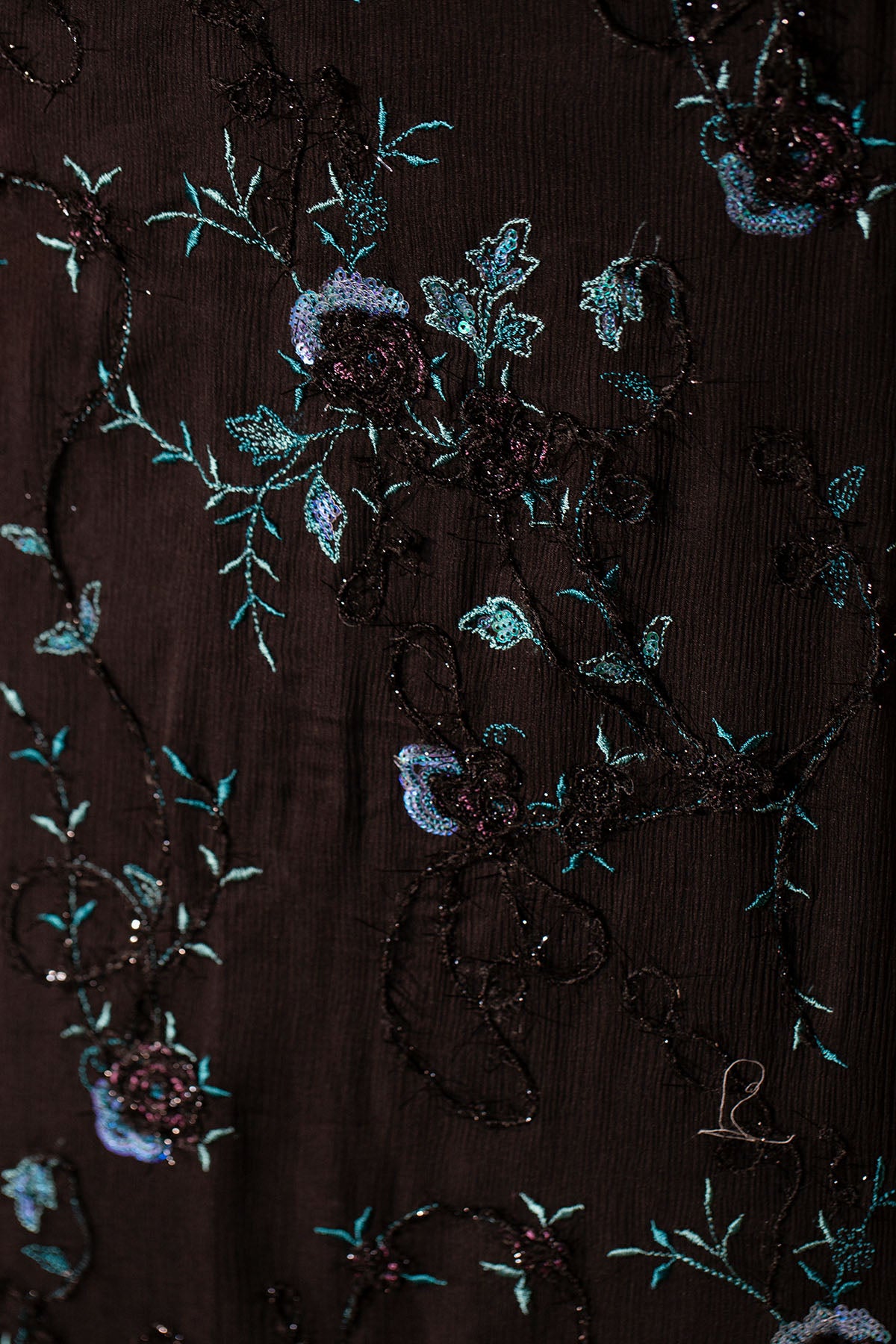 4 Piece - Embroidered Pure Chiffon Suit - MC2028