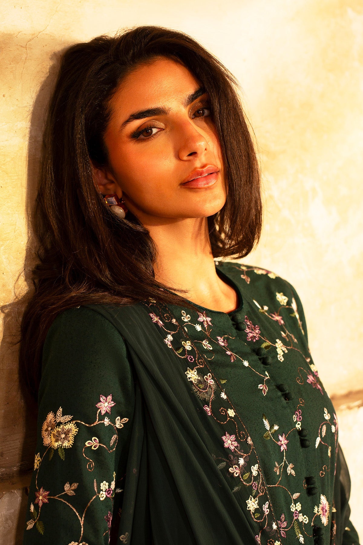3 Piece - Embroidered Karandi Suit - MC2031 - Shop Now at Kayseria