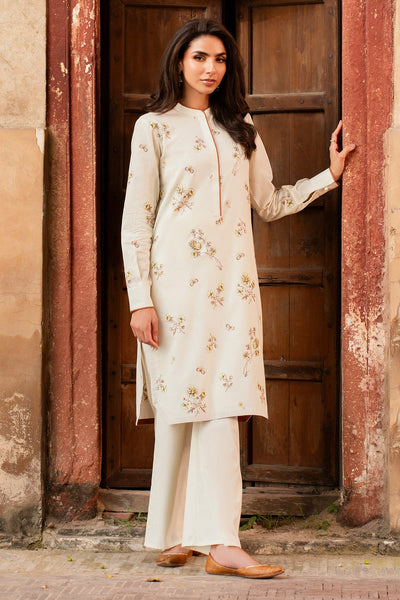 2 Piece - Embroidered Khaddar Suit - MC2112 - Shop Now at Kayseria