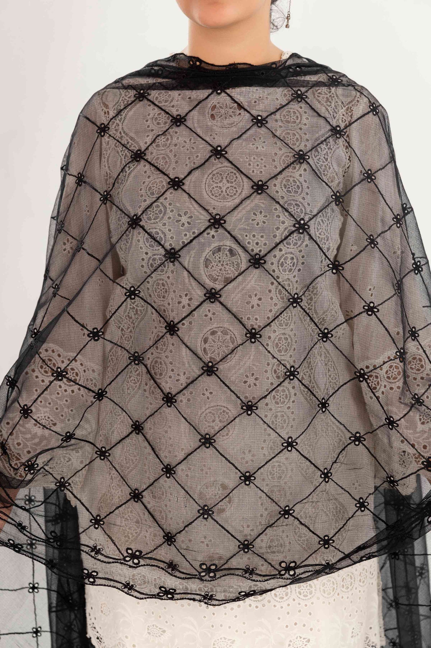 CHERRY NET | EMBROIDERED