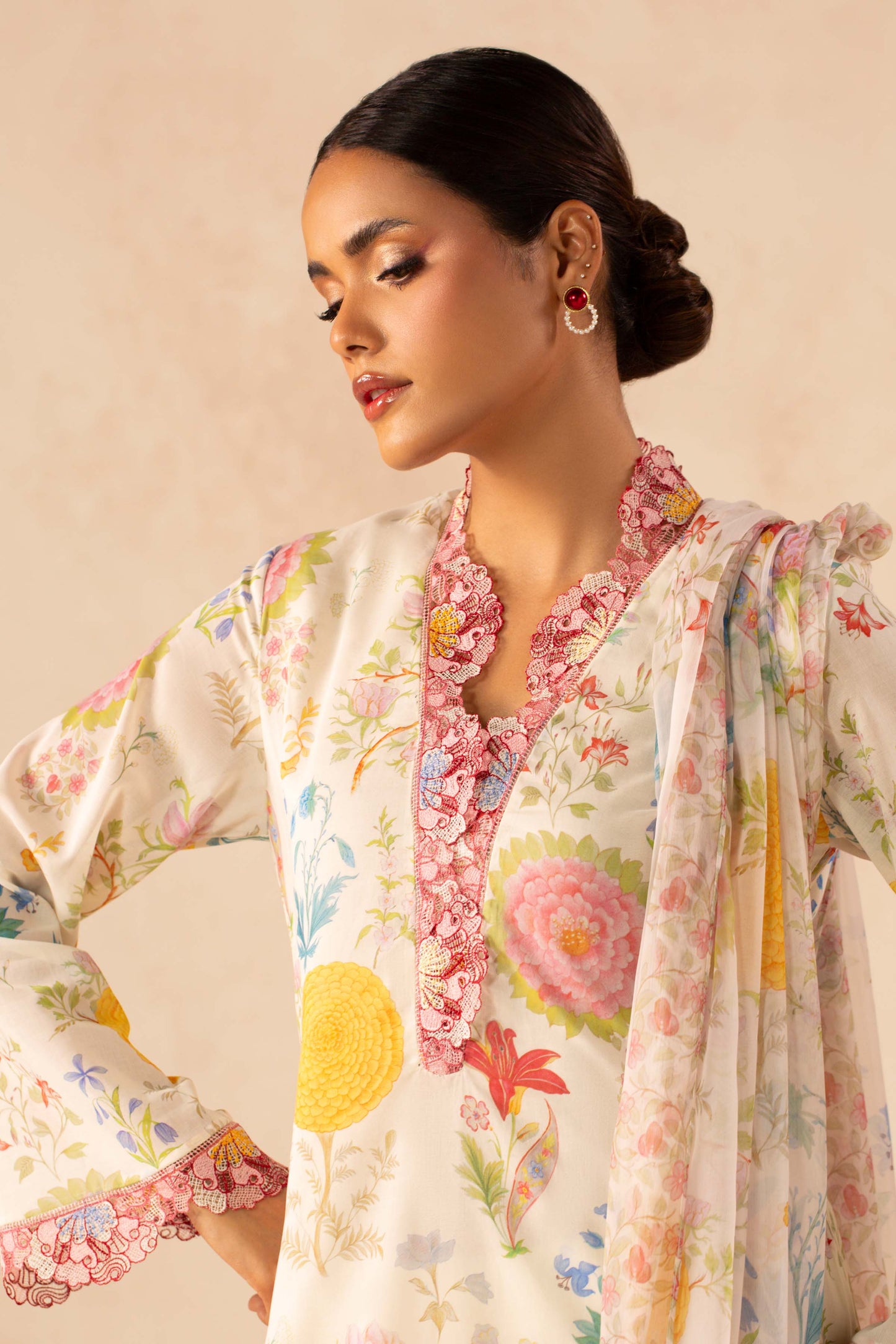 PREMIUM PURE VOILE| EMBROIDERED