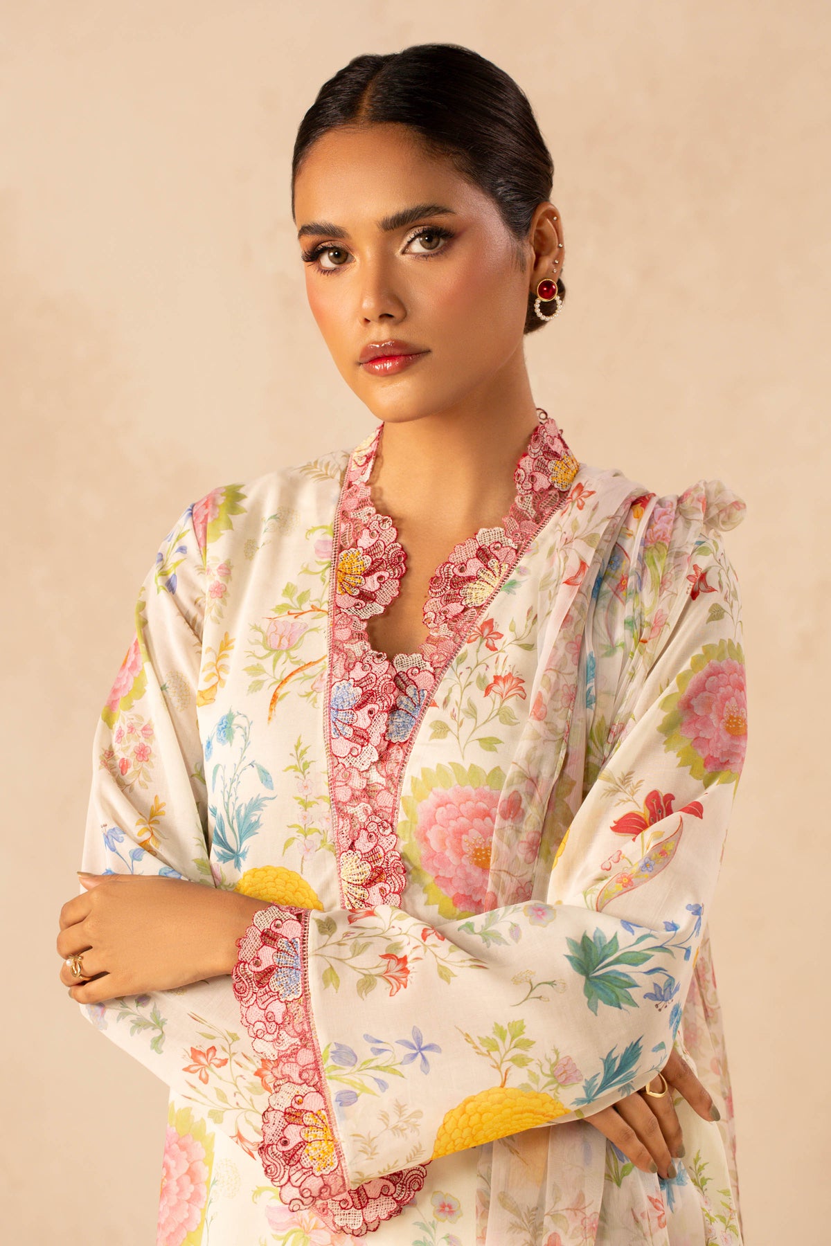 PREMIUM PURE VOILE | EMBROIDERED