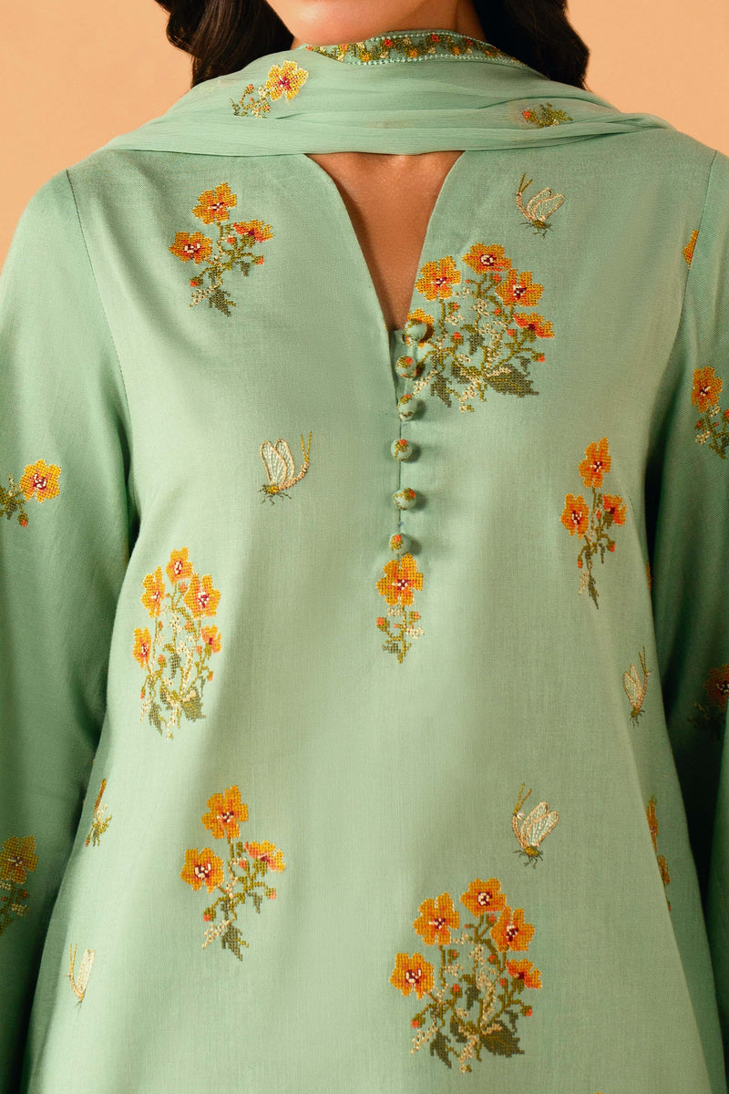 KHADDAR | EMBROIDERED