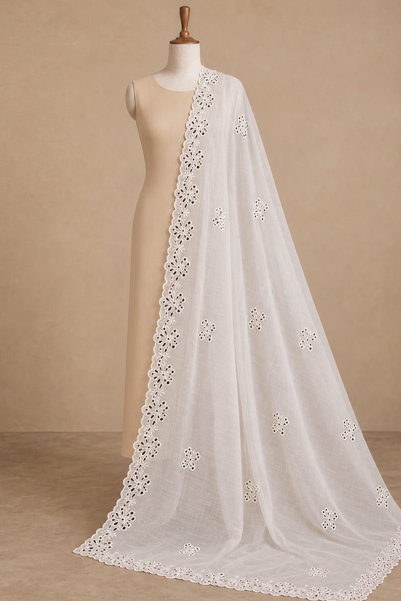KARA COTTON | EMBROIDERED Master Unstitched Winter-26