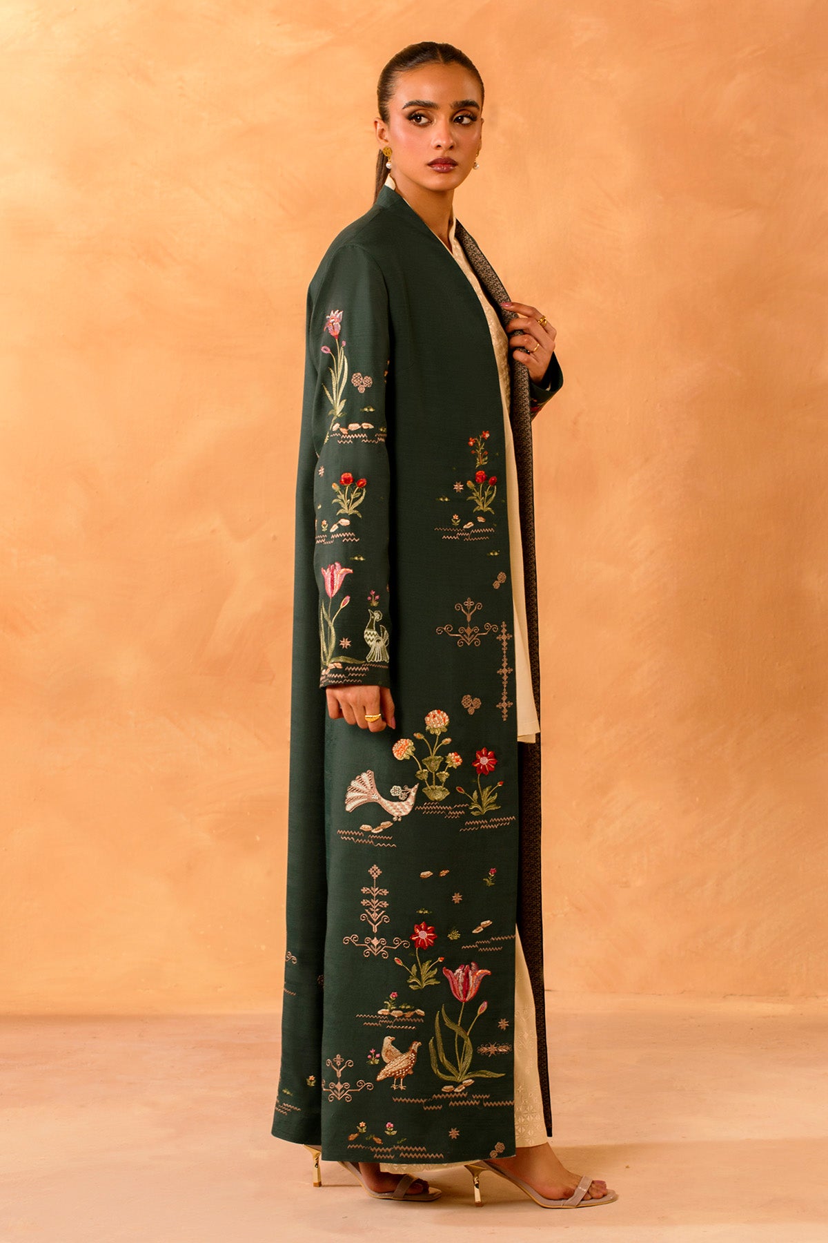 RAW SILK | EMBROIDERED