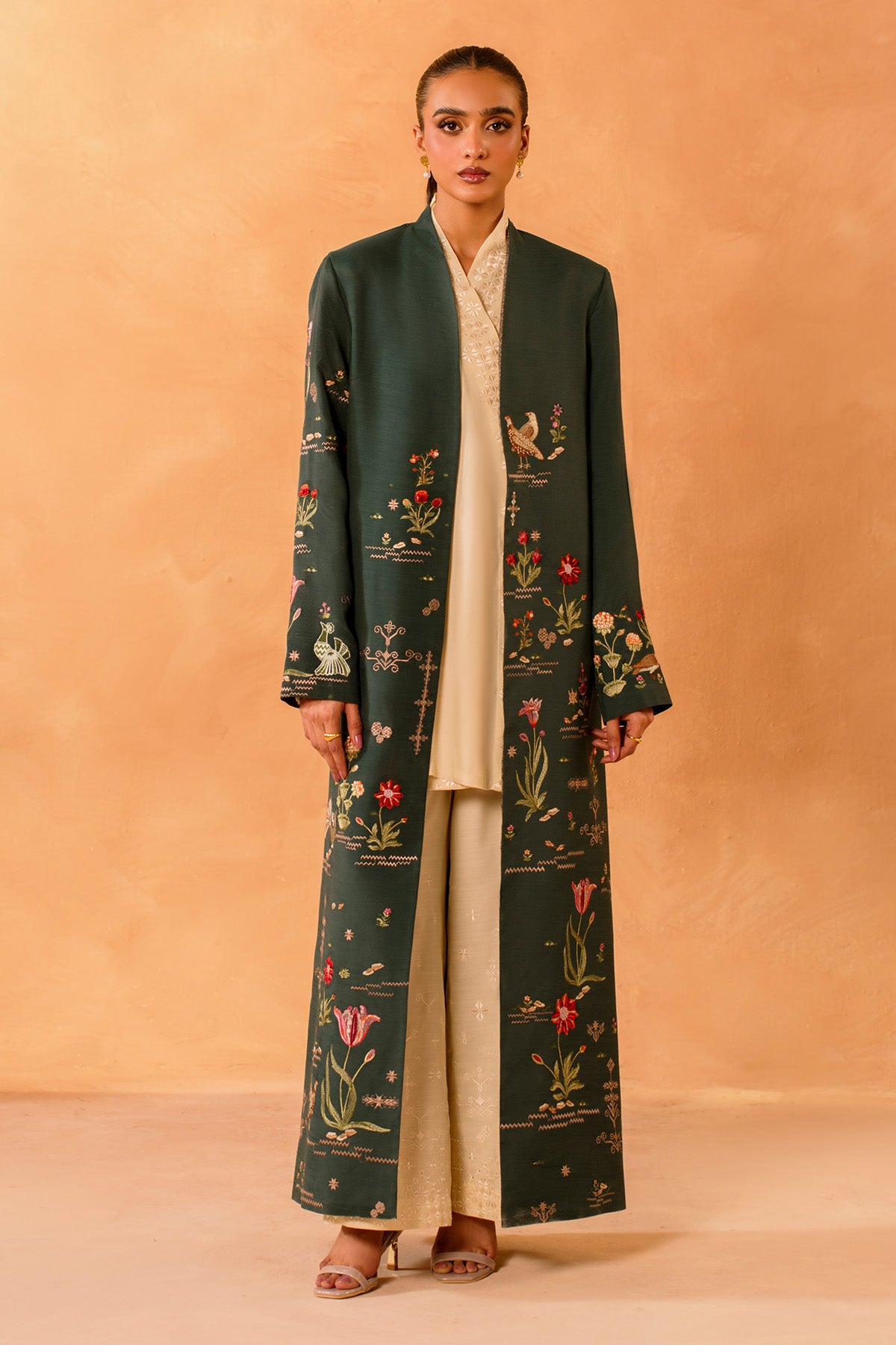 RAW SILK | EMBROIDERED