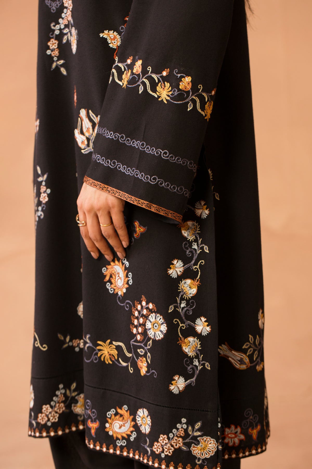 2 Piece - Embroidered Karandi Suit - MCP2044-2 - Shop Now at Kayseria