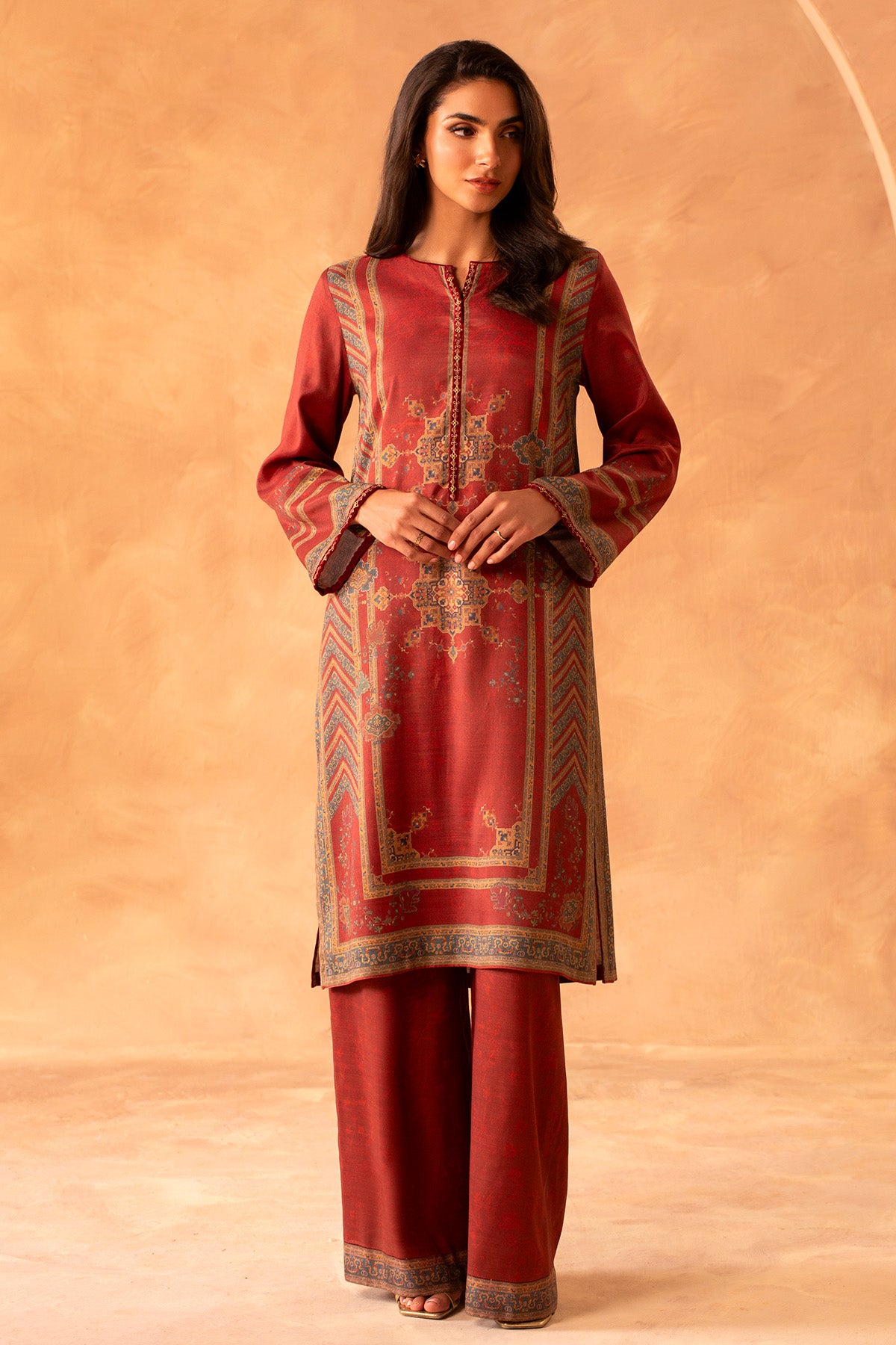 PK RAW SILK | EMBROIDERED | MCP2059