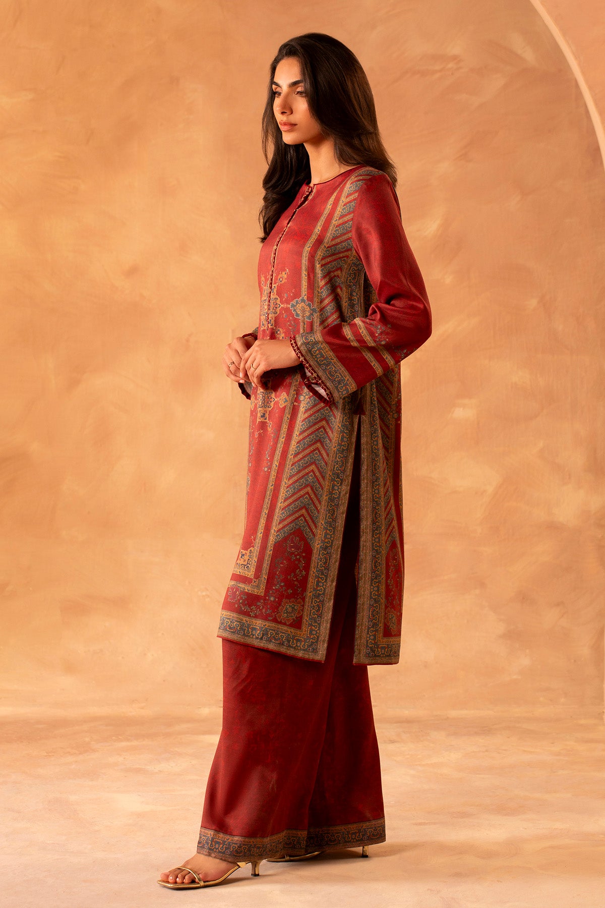 PK RAW SILK | EMBROIDERED | MCP2059