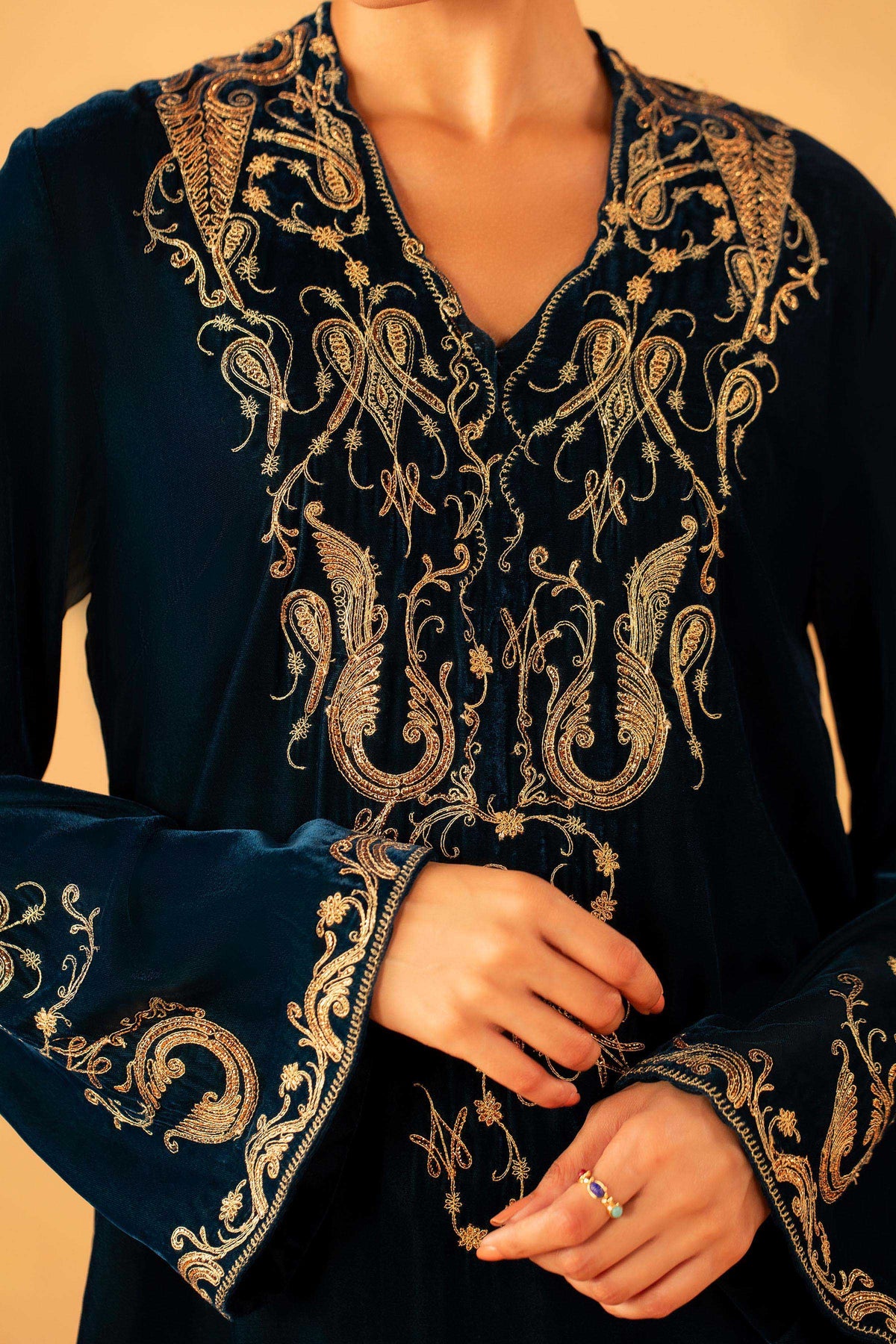 VELVET | EMBROIDERED