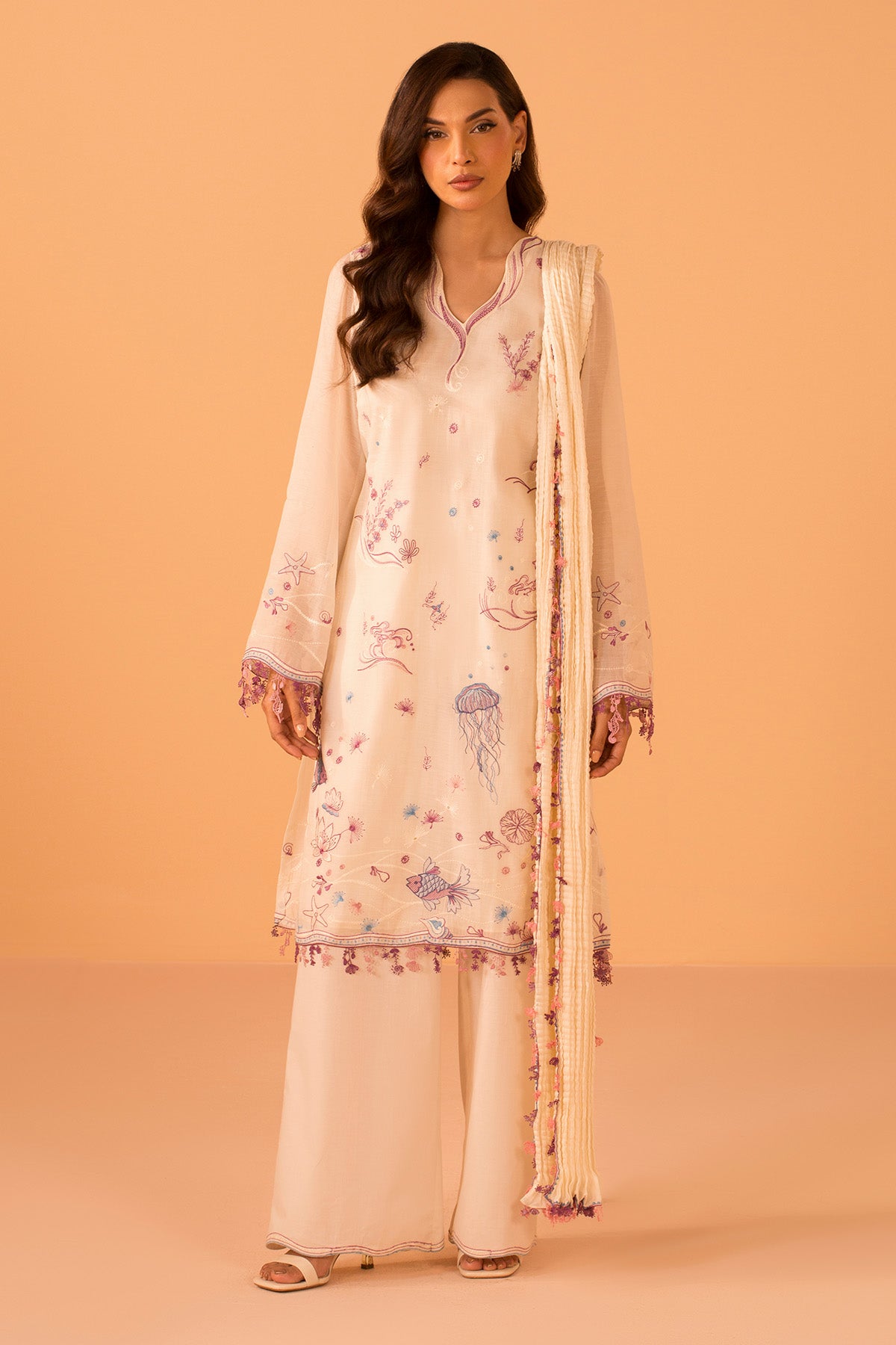 KARA COTTON | EMBROIDERED - Shop Now at Kayseria